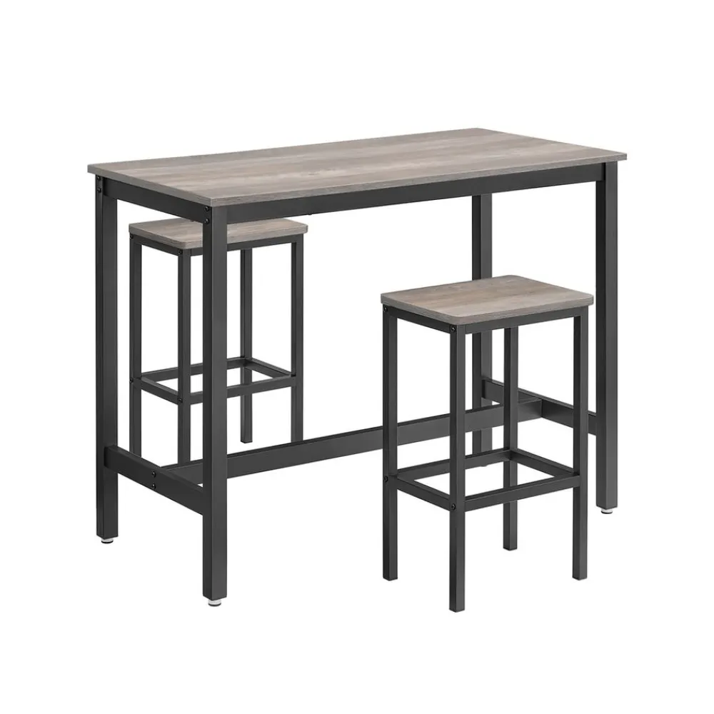 Lot table et chaises de bar-SONGMICS HOME New