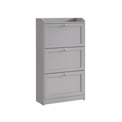 Meuble à chaussure 3 abattants 24 x 60 x 108 cm blanc nuage-SONGMICS HOME Outlet