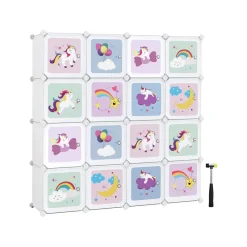Meuble Rangement Enfant 16 Cubes-SONGMICS HOME Clearance