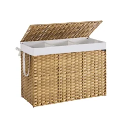 Panier de rangement 160 L avec couvercle sacs en tissu amovibles et poignées-SONGMICS HOME Clearance