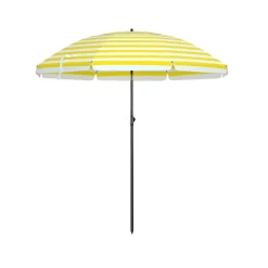 Parasol Ø 160 cm bleu blanc-SONGMICS HOME Best
