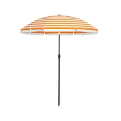 Parasol Ø 160 cm bleu blanc-SONGMICS HOME Best