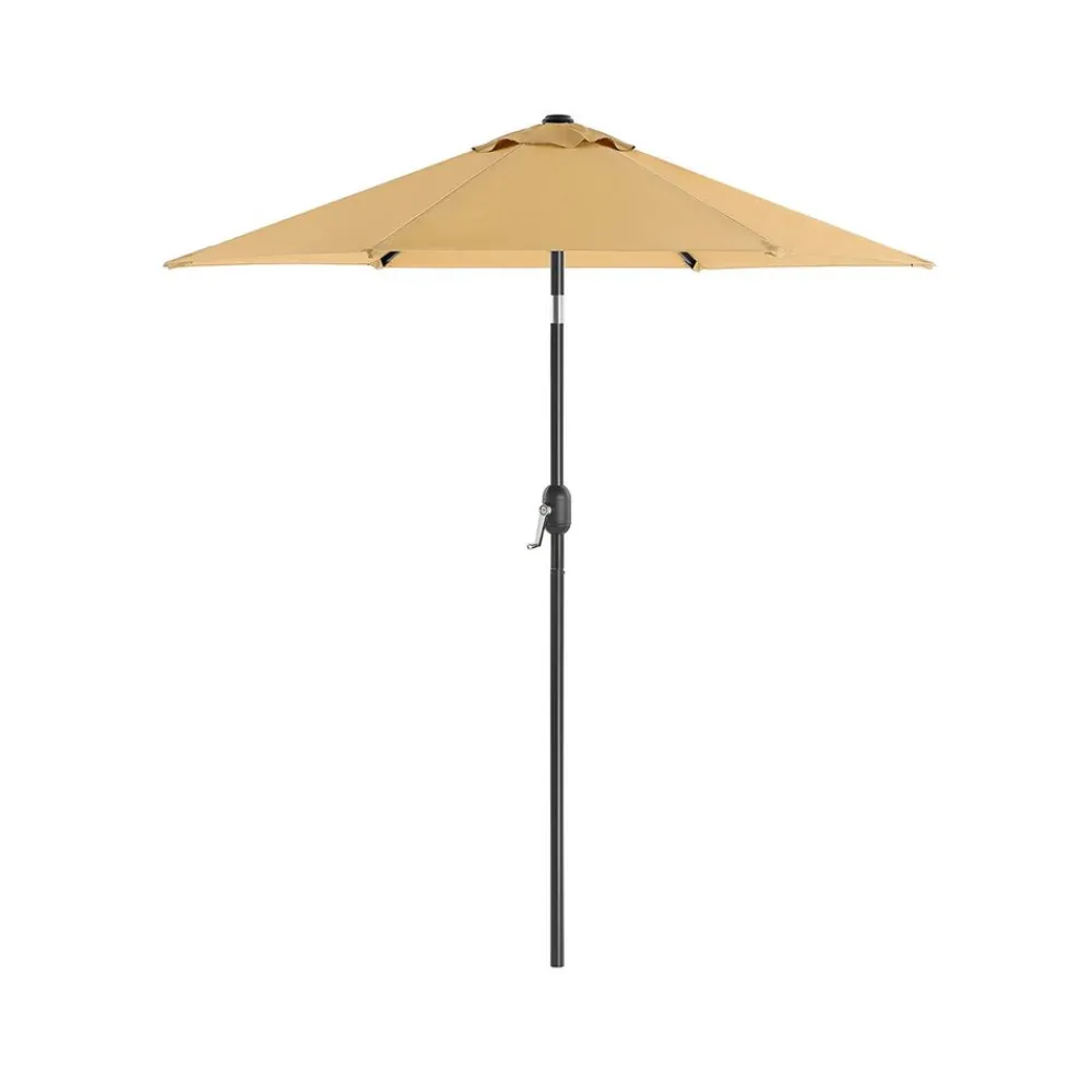 Parasol Ø2 m gris-SONGMICS HOME Sale