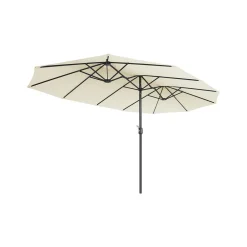 Parasol 4,6 x 2,7 cm beige-SONGMICS HOME Outlet
