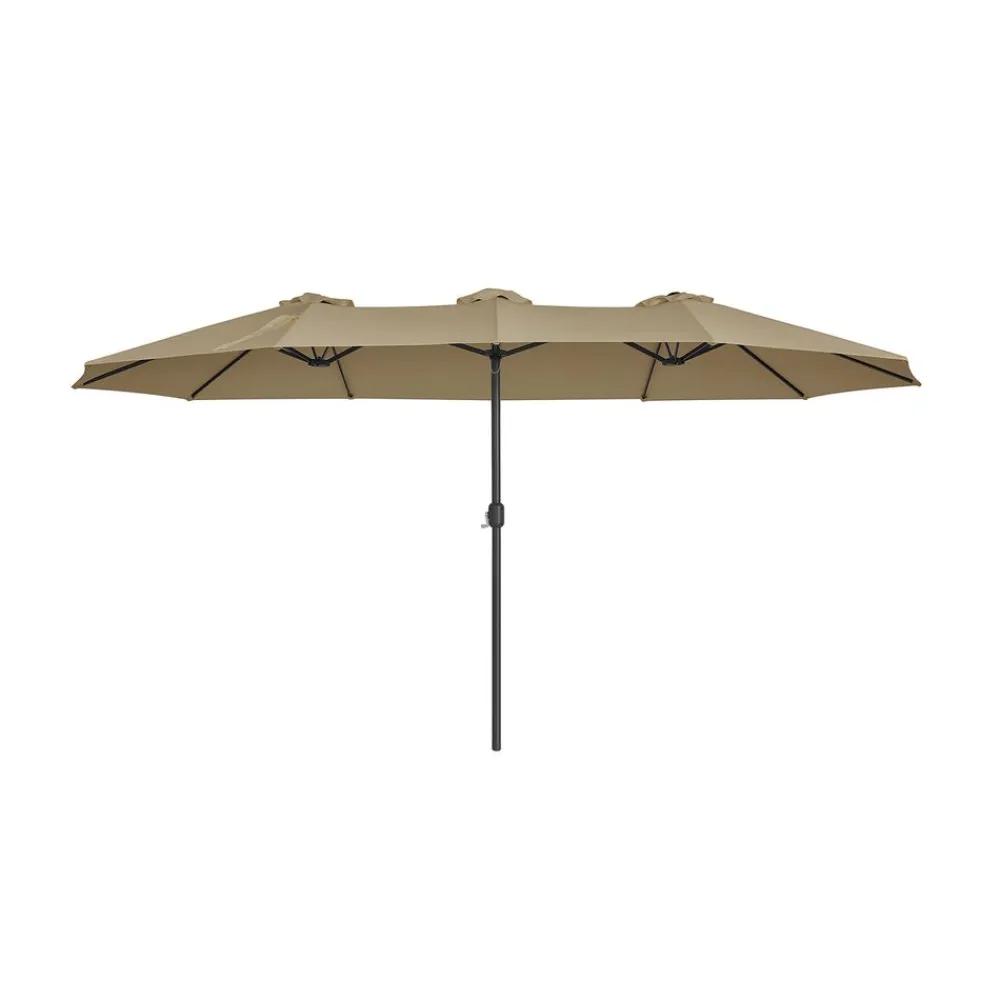 Parasol 4,6 x 2,7 cm beige-SONGMICS HOME Outlet