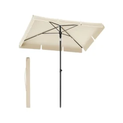 Parasol 230 x 150 cm beige-SONGMICS HOME Hot