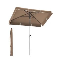 Parasol 230 x 150 cm beige-SONGMICS HOME Hot