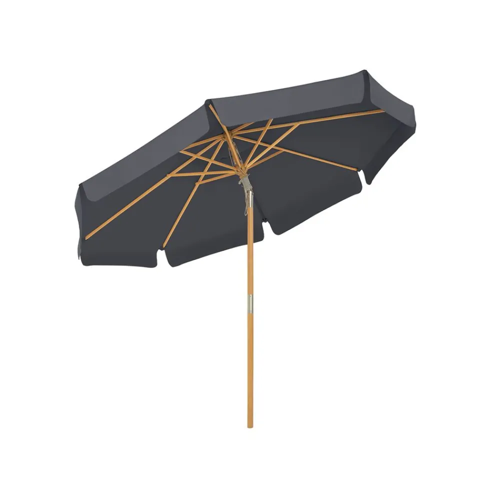 Parasol bois Ø3 m gris-SONGMICS HOME Hot