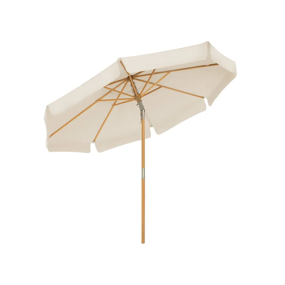 Parasol bois Ø3 m gris-SONGMICS HOME Hot