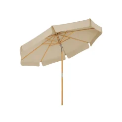 Parasol bois Ø3 m gris-SONGMICS HOME Hot