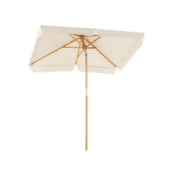 Parasol bois 2 x 1,25 m gris-SONGMICS HOME Best