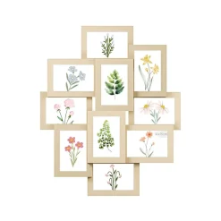 Pêle-mêle 10 photos marron-SONGMICS HOME Clearance