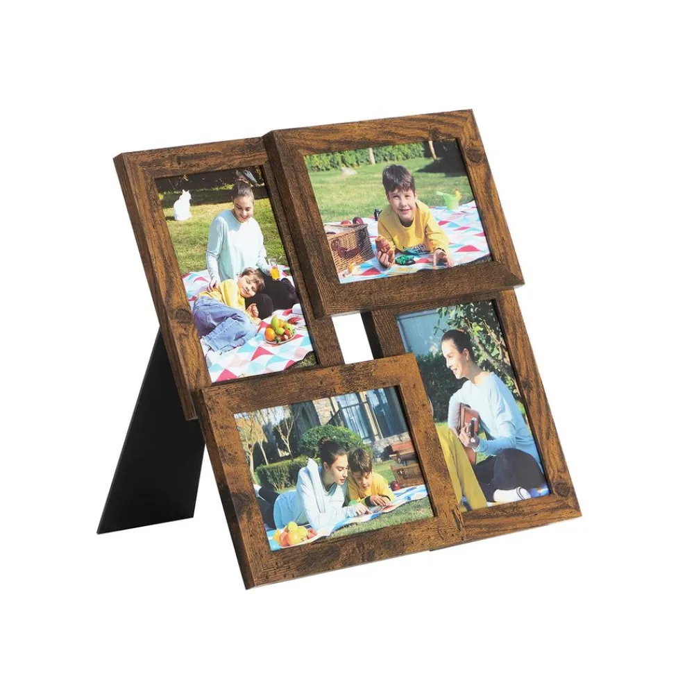 Pêle-mêle 4 photos marron-SONGMICS HOME Best