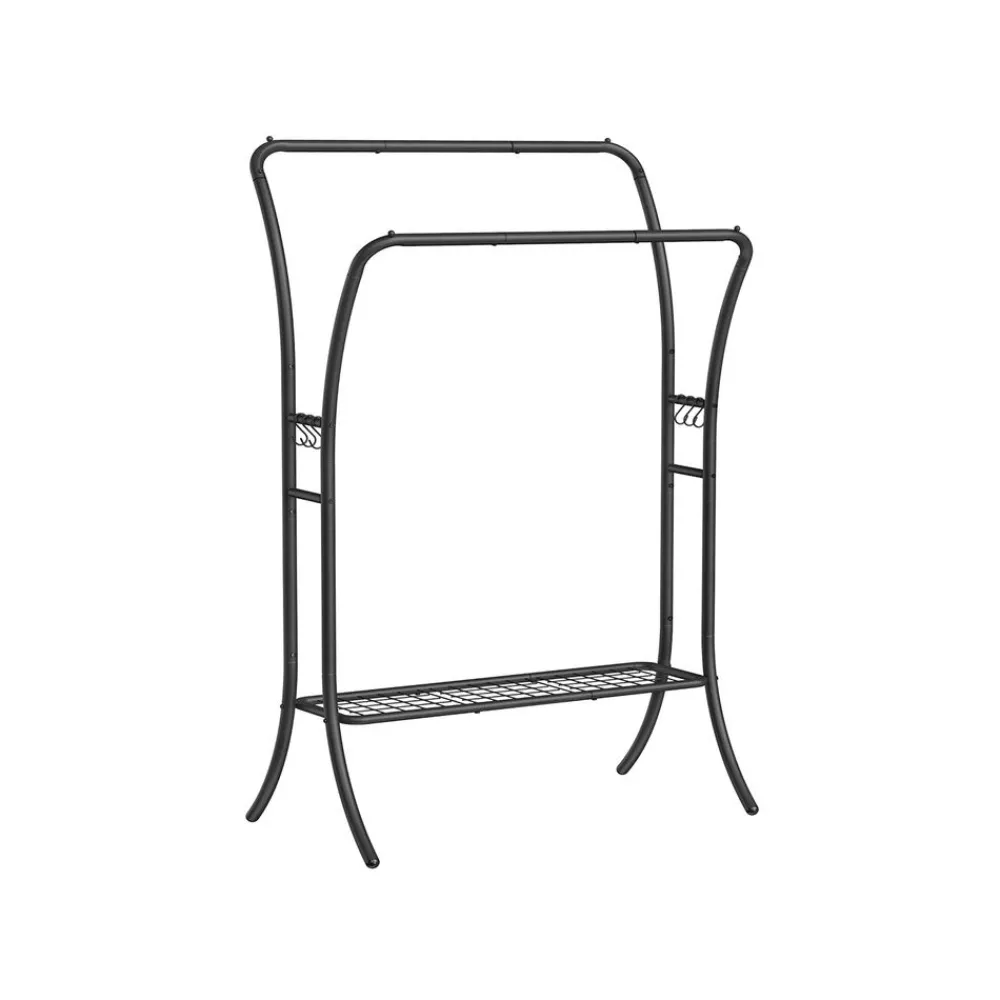 Portant à vêtements argent-SONGMICS HOME New