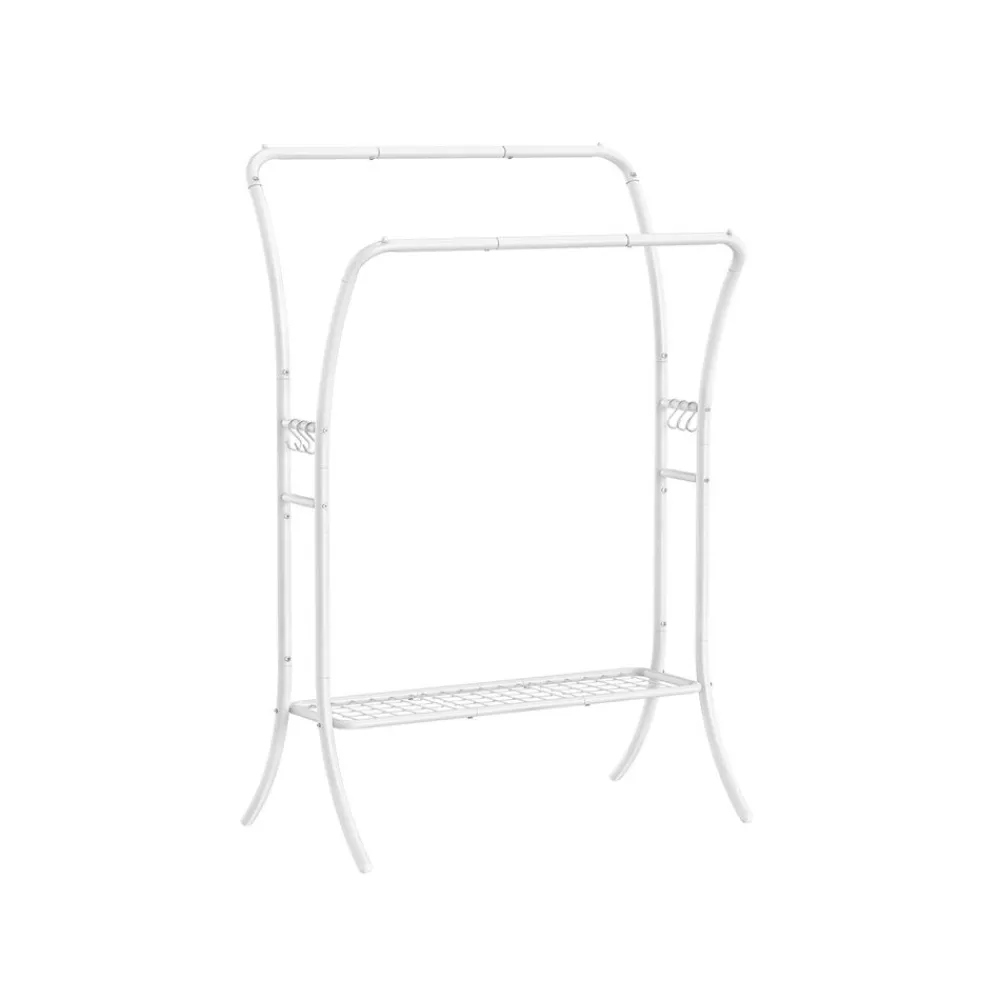 Portant à vêtements argent-SONGMICS HOME New