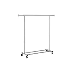 Portant à vêtements avec roulettes capacité 90 kg rose bonbon-SONGMICS HOME Outlet