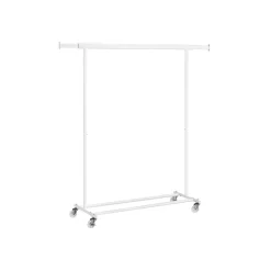 Portant à vêtements avec roulettes capacité 90 kg rose bonbon-SONGMICS HOME Outlet