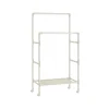 Portant à vêtements double barre en métal à 2 niveaux charge 55 kg blanc-SONGMICS HOME New