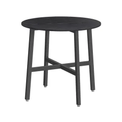 Table à manger marron rustique et noir-SONGMICS HOME Sale
