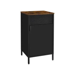 Table d'appoint avec placard-SONGMICS HOME