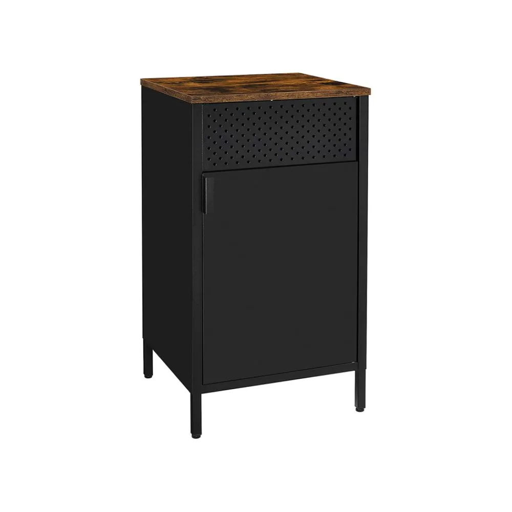 Table d'appoint avec placard-SONGMICS HOME