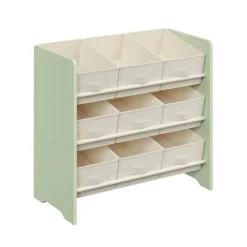 Étagère à jouets pour enfants 9 boîtes gris tourterelle-SONGMICS HOME Sale