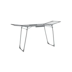 Étendoir à linge en métal blanc-SONGMICS HOME Outlet