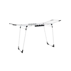 Étendoir à linge en métal blanc-SONGMICS HOME Outlet