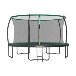 Trampoline Ø 427 cm noir vert-SONGMICS HOME Outlet