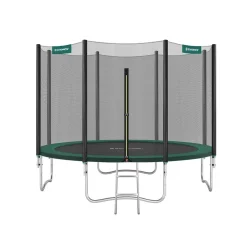 Trampoline Ø305 cm bleu avec filet de protection et échelle-SONGMICS HOME New