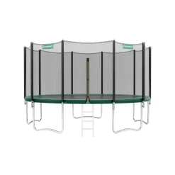 Trampoline Ø305 cm bleu avec filet de protection et échelle-SONGMICS HOME New