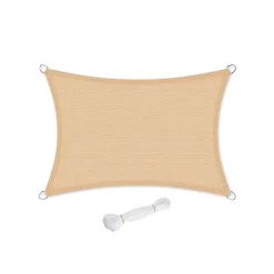 Voile d’Ombrage 3 x 5 m-SONGMICS HOME Discount