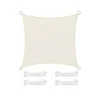 Voile d'ombrage 3 x 3 m beige-SONGMICS HOME Outlet